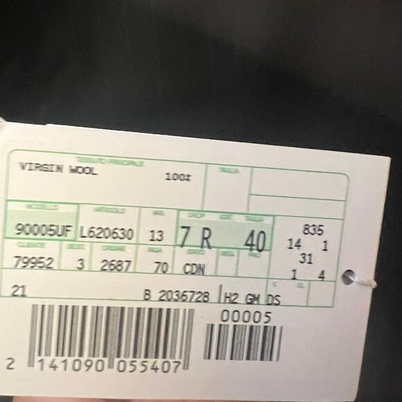 NWT Gianfranco Ferré Studio 100% Virgin Wool Pinstripe Blazer - Size 40 italien - Picture 6 of 7